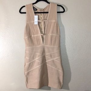 BEBE BANDAGE DRESS